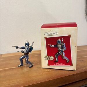 2002 Hallmark Keepsake Ornament featuring Jango Fett from Star Wars: Attack of t
